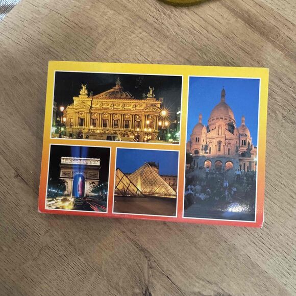 Souvenir de Paris Ville Lumiere Folding Postcard Book Complete Good Condition - Picture 4 of 5